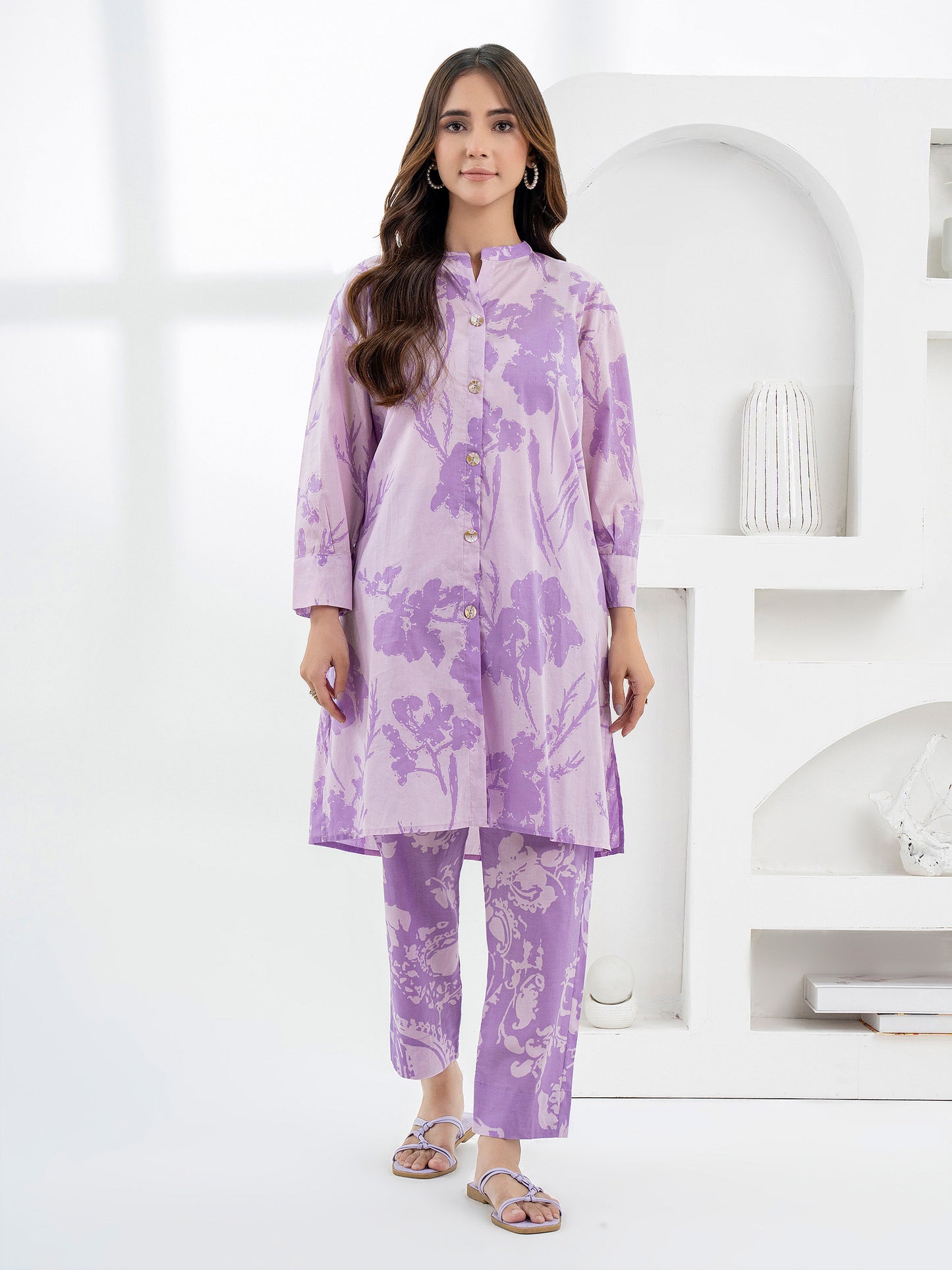 2 Piece Lawn Suit-Printed (Pret)