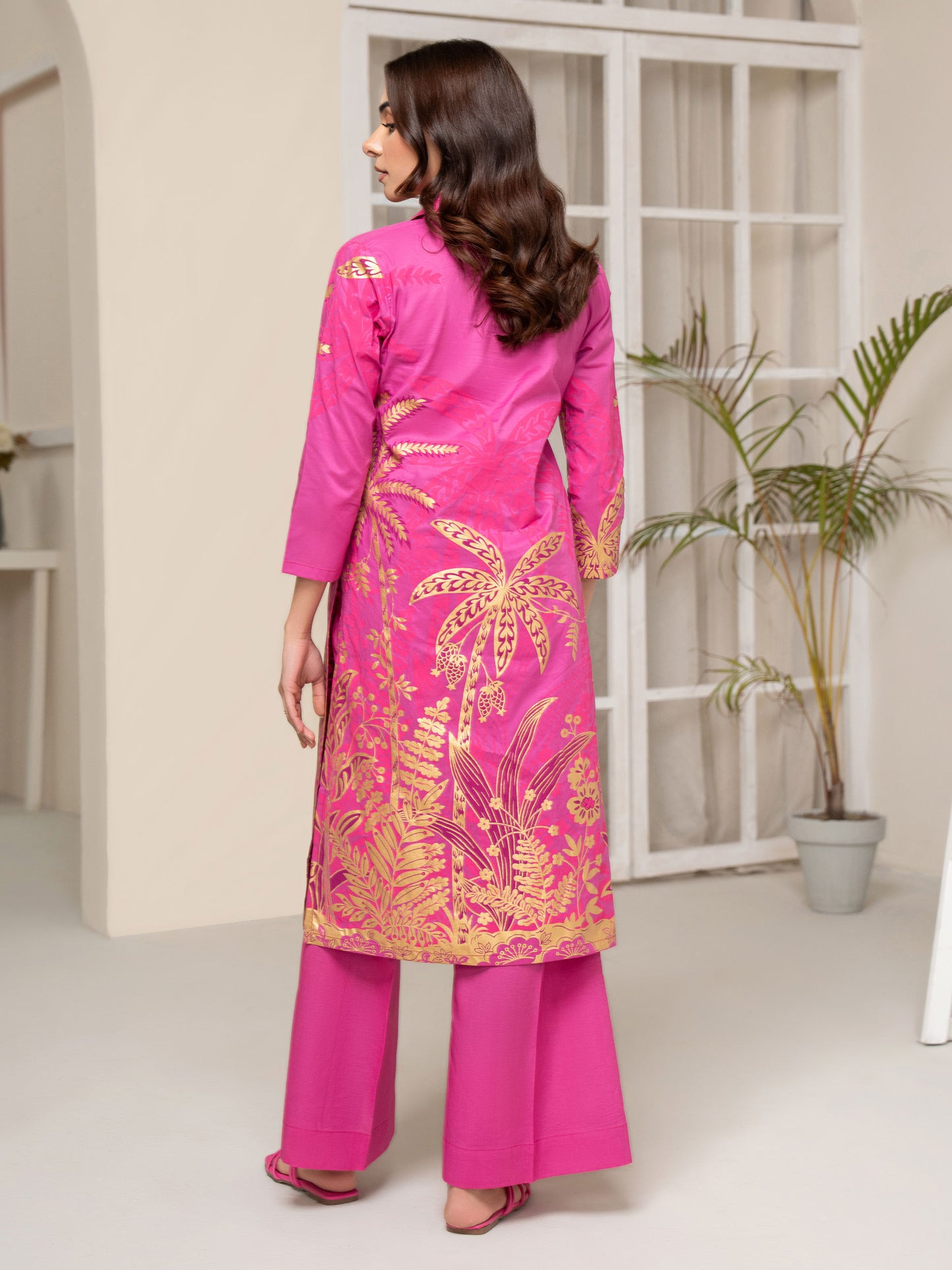 2 Piece Lawn Suit-Paste Print (Unstitched)