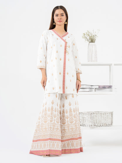 2 Piece Lawn Suit-Paste Print (Pret)