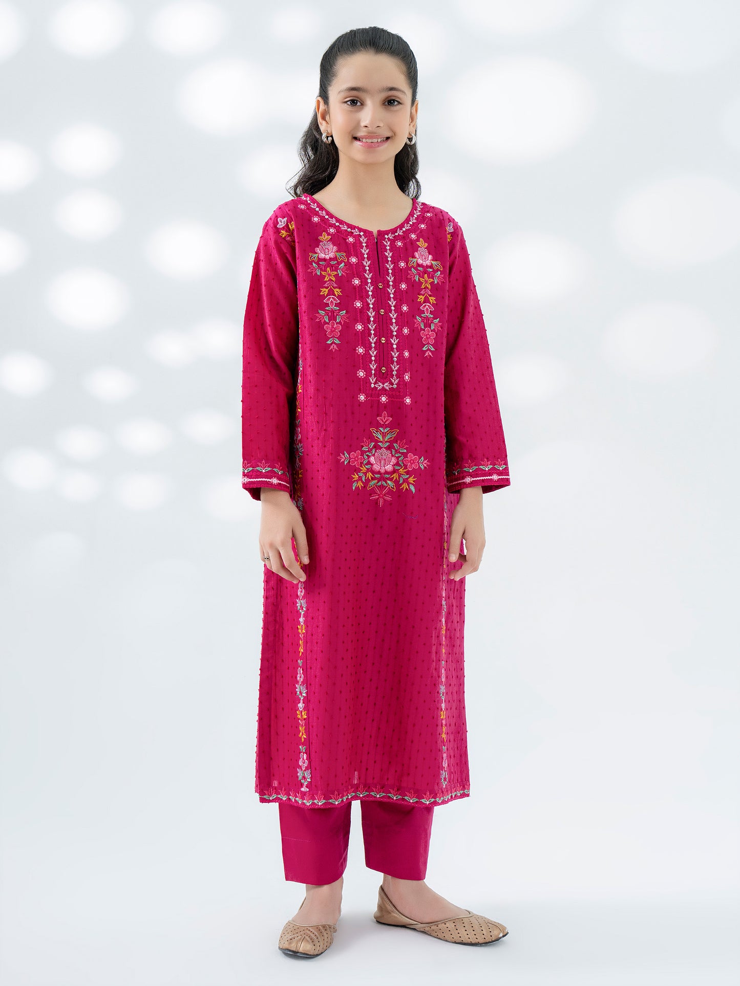 2 Piece Lawn Suit-Embroidered