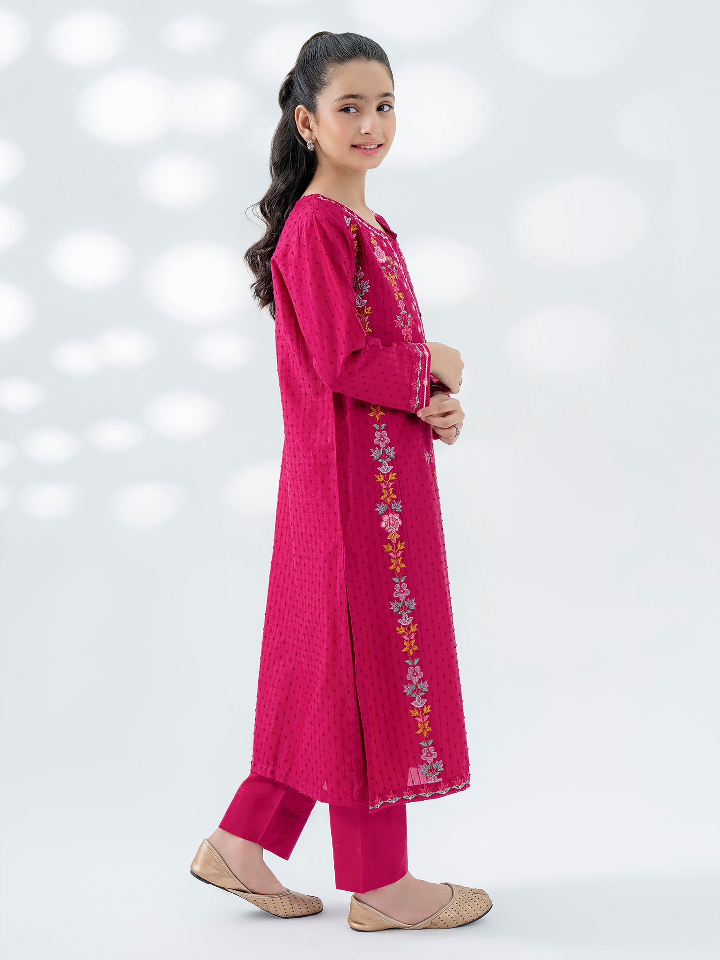 2 Piece Lawn Suit-Embroidered