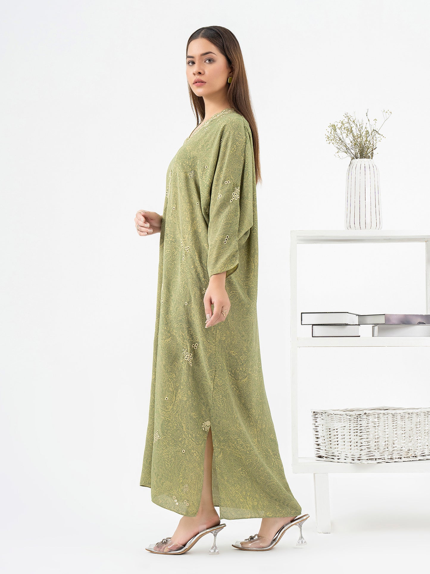 Grip Kaftan-Embroidered (Pret)