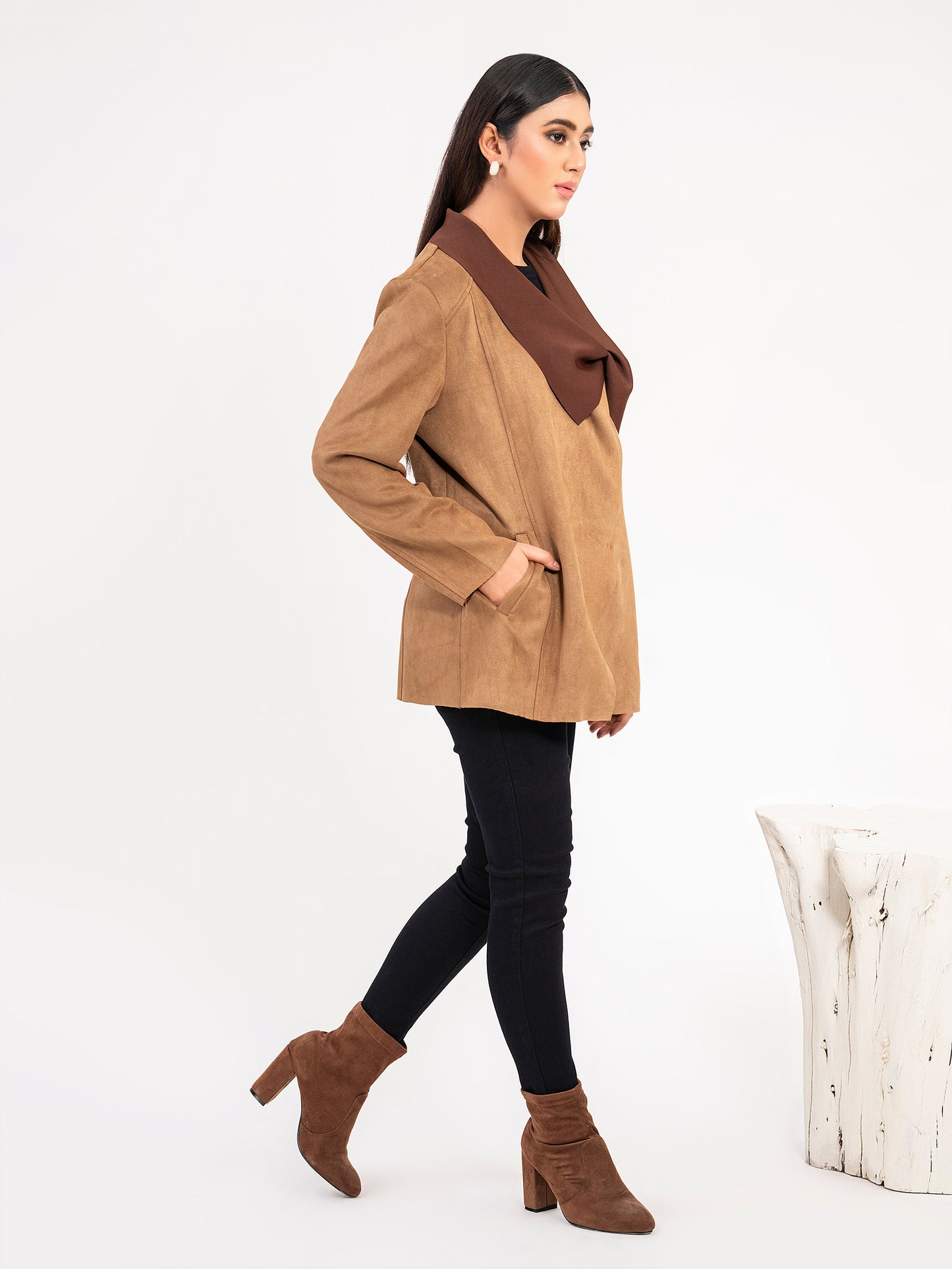 Suede Coat