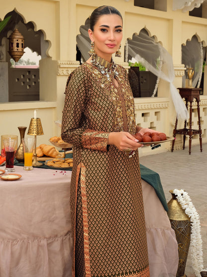 2 Piece Lawn Suit-Embroidered (Pret)