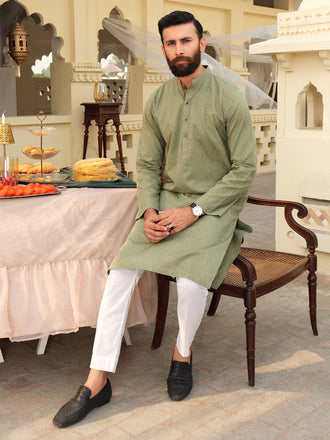 jacquard-kurta