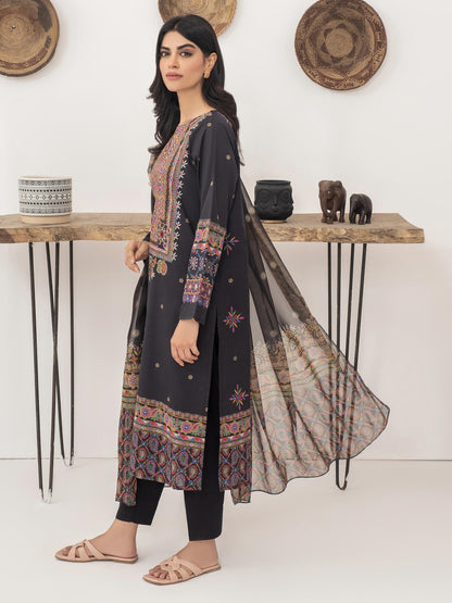 2 Piece Lawn Suit-Printed (Unstitched)