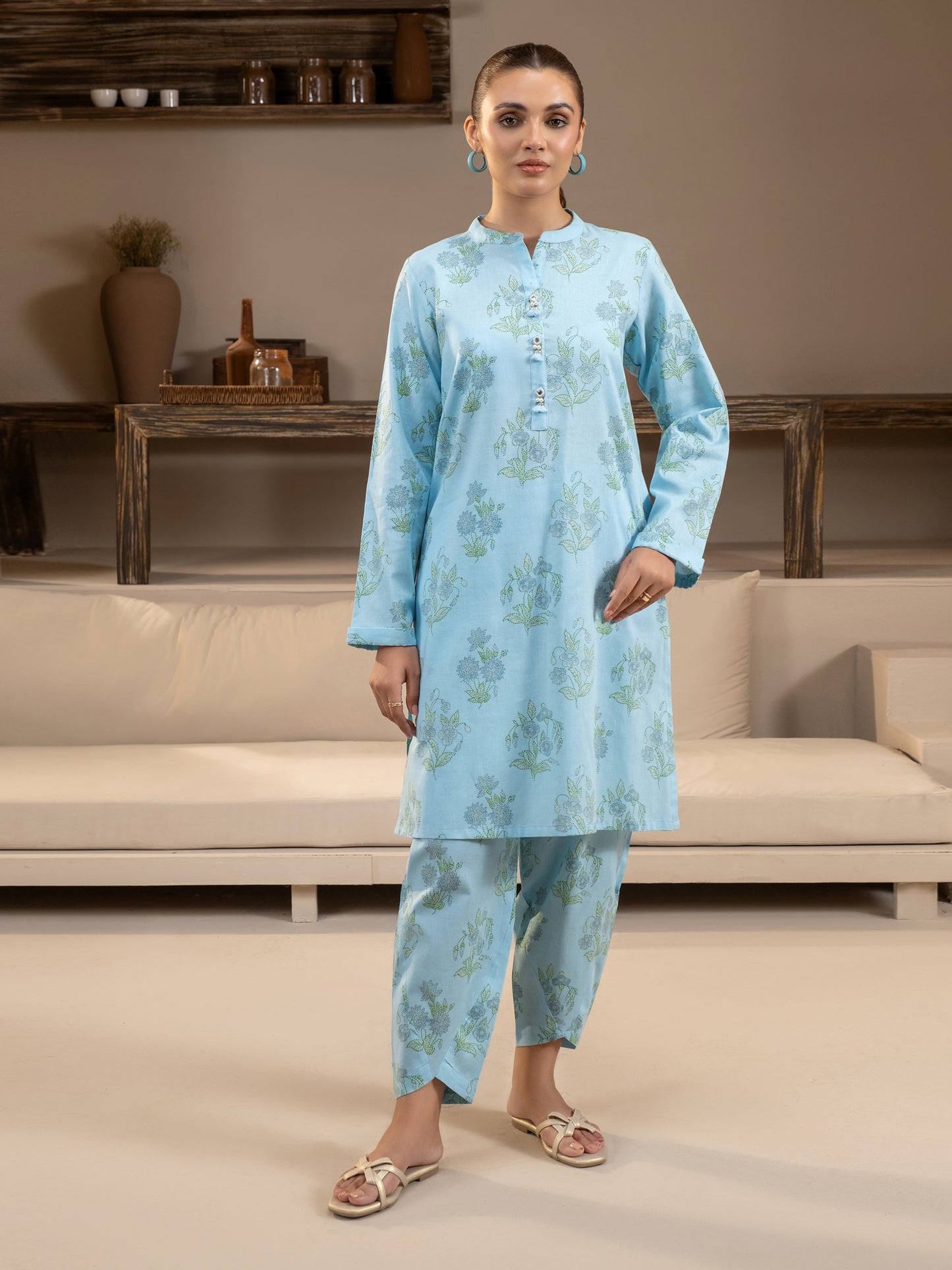 Khaddar Shirt-Printed (Unstitched)