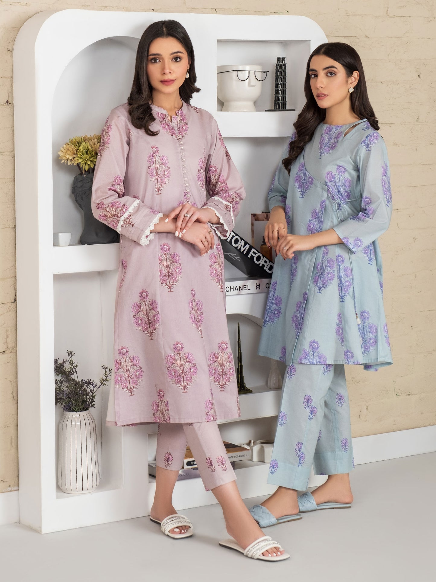 2 Piece Lawn Suit-Printed(Unstitched)