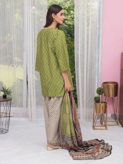 3 Piece Lawn Suit-Embroidered (Unstitched)