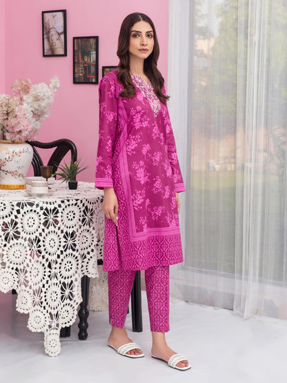 2 Piece Lawn Suit-Embroidered (Unstitched)