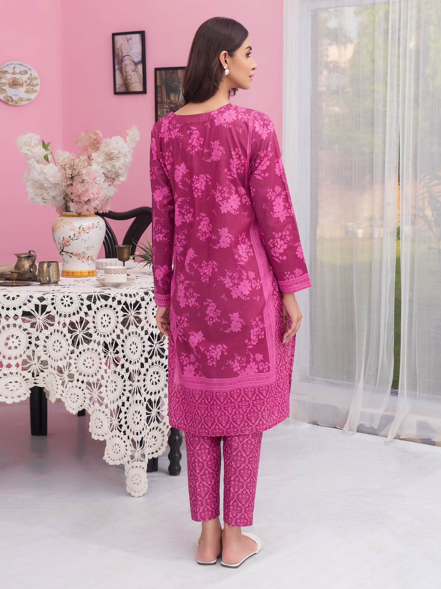 2 Piece Lawn Suit-Embroidered (Unstitched)