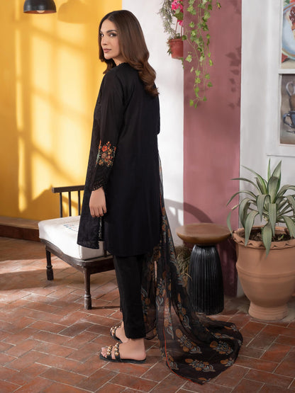 3 Piece Lawn Suit-Embroidered (Unstitched)