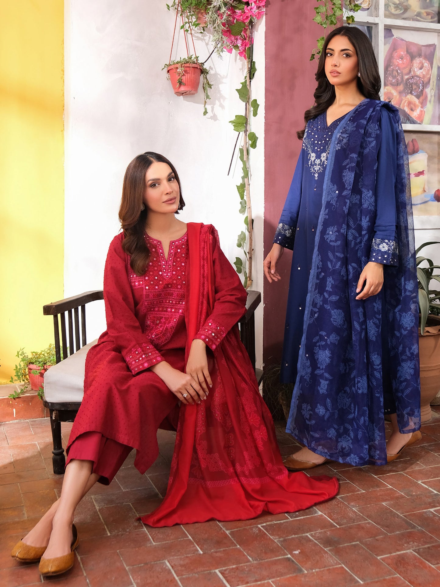 3 Piece Lawn Suit-Embroidered (Unstitched)