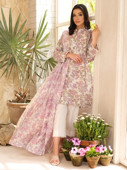 2 Piece Lawn Suit-Printed (Unstitched)