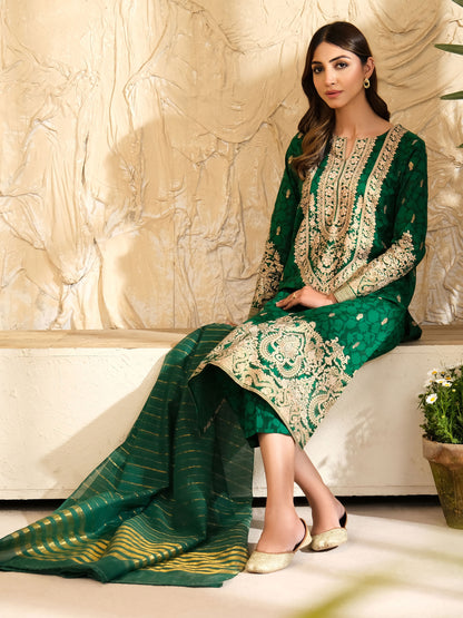 3 Piece Lawn Suit-Paste Print (Unstitched)