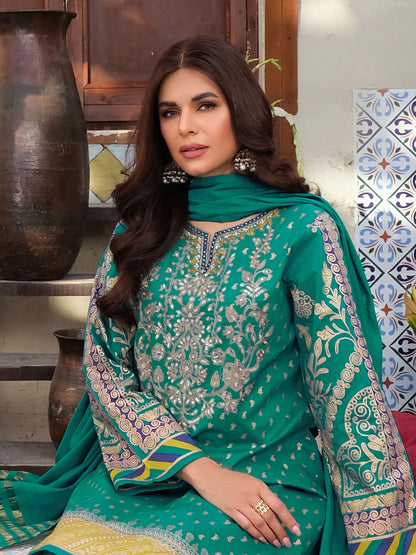 3 Piece Lawn Suit-Embroidered (Unstitched)