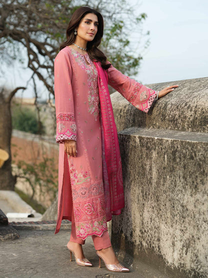 3 Piece Lawn Suit-Embroidered (Pret)