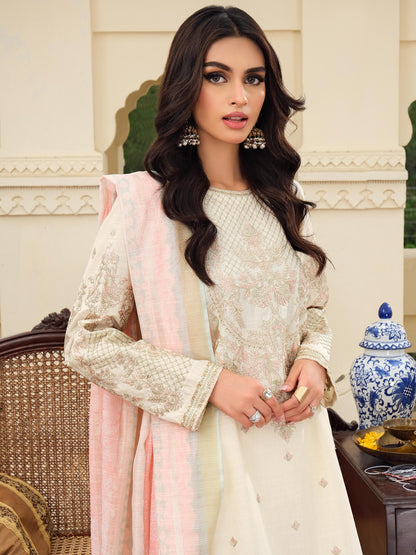 3 Piece Lawn Suit-Embroidered (Pret)