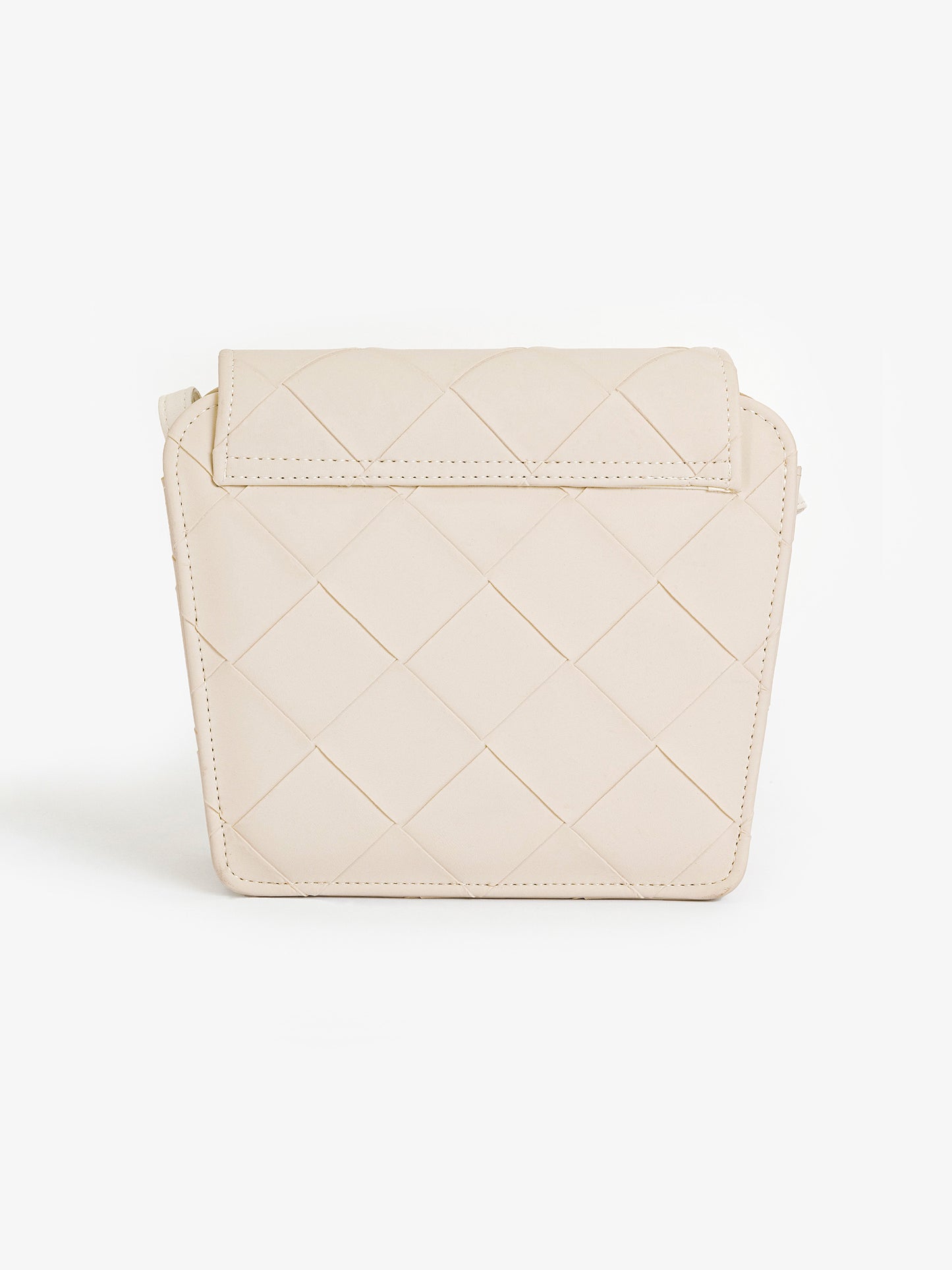 Criss Cross Pattern Handbag