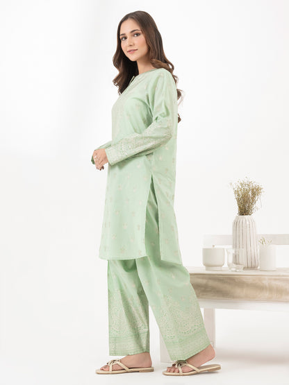 2 Piece Lawn Suit-Paste Print (Pret)