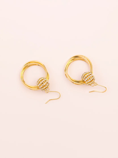 Ring Drop Earrings