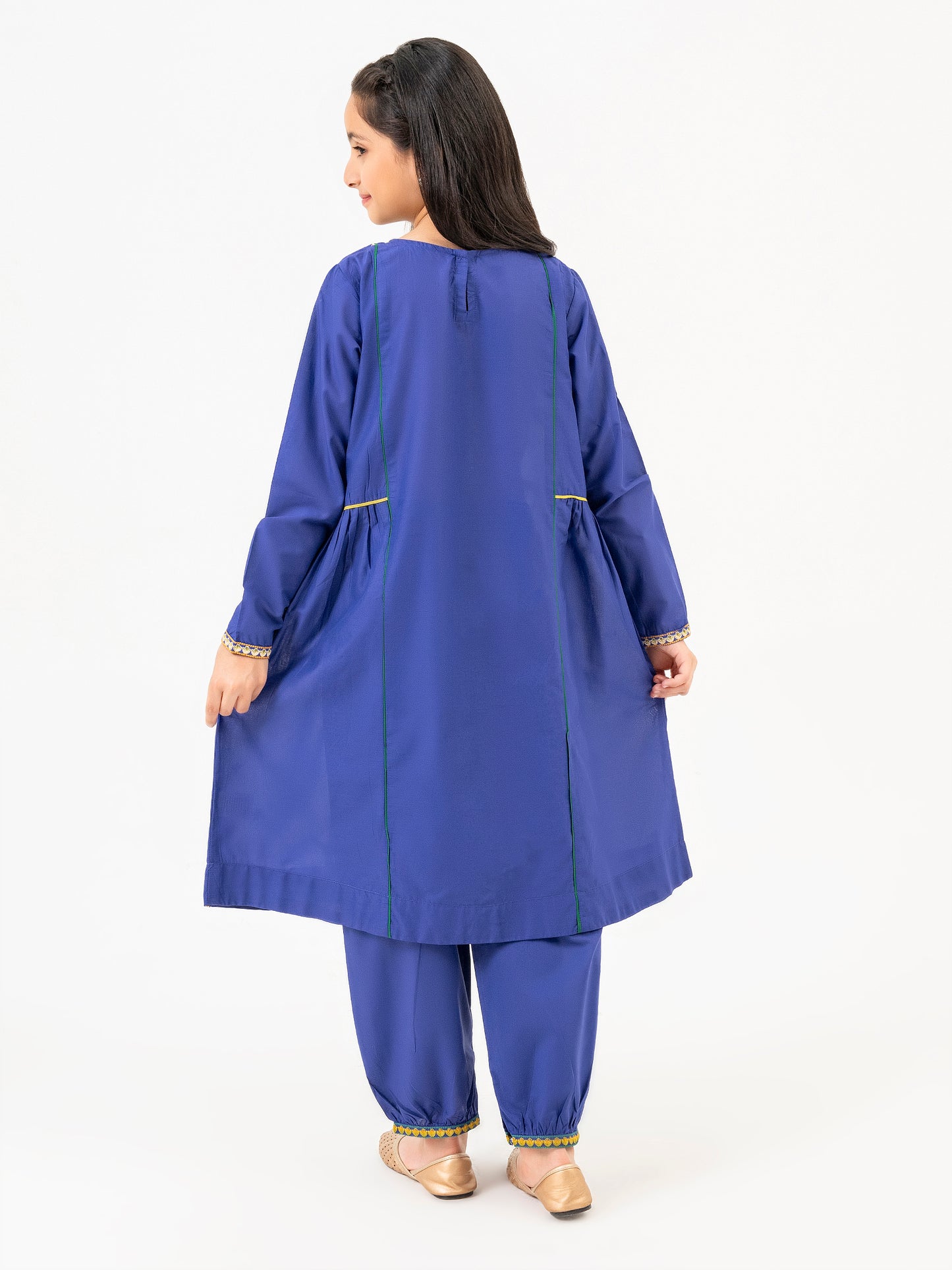 2 Piece Lawn Suit-Embroidered