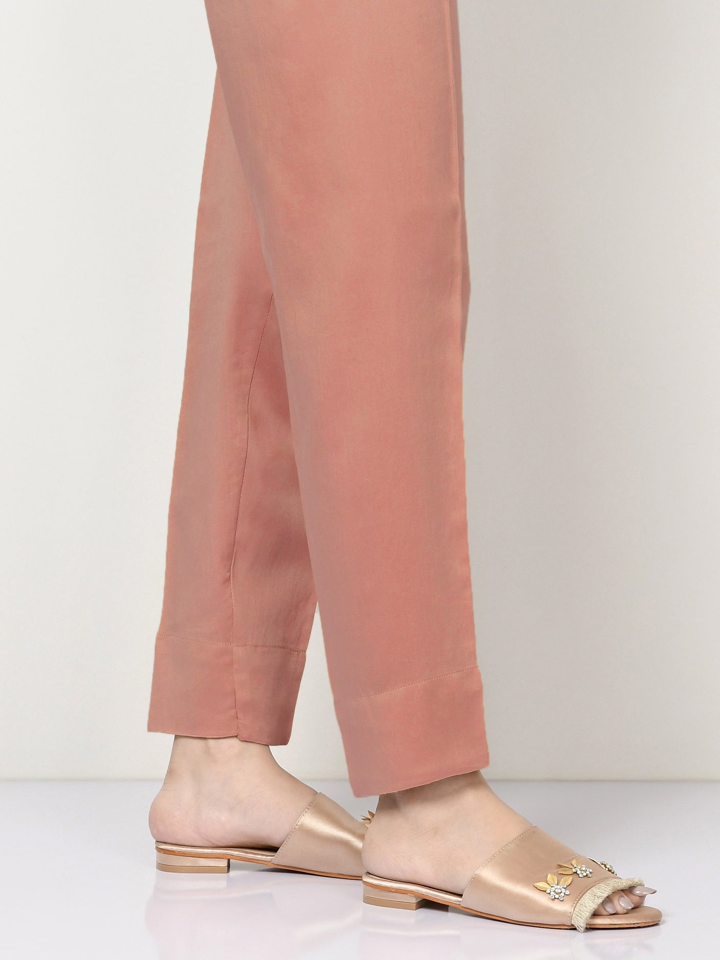 Dyed Khaddar Trouser (Pret)