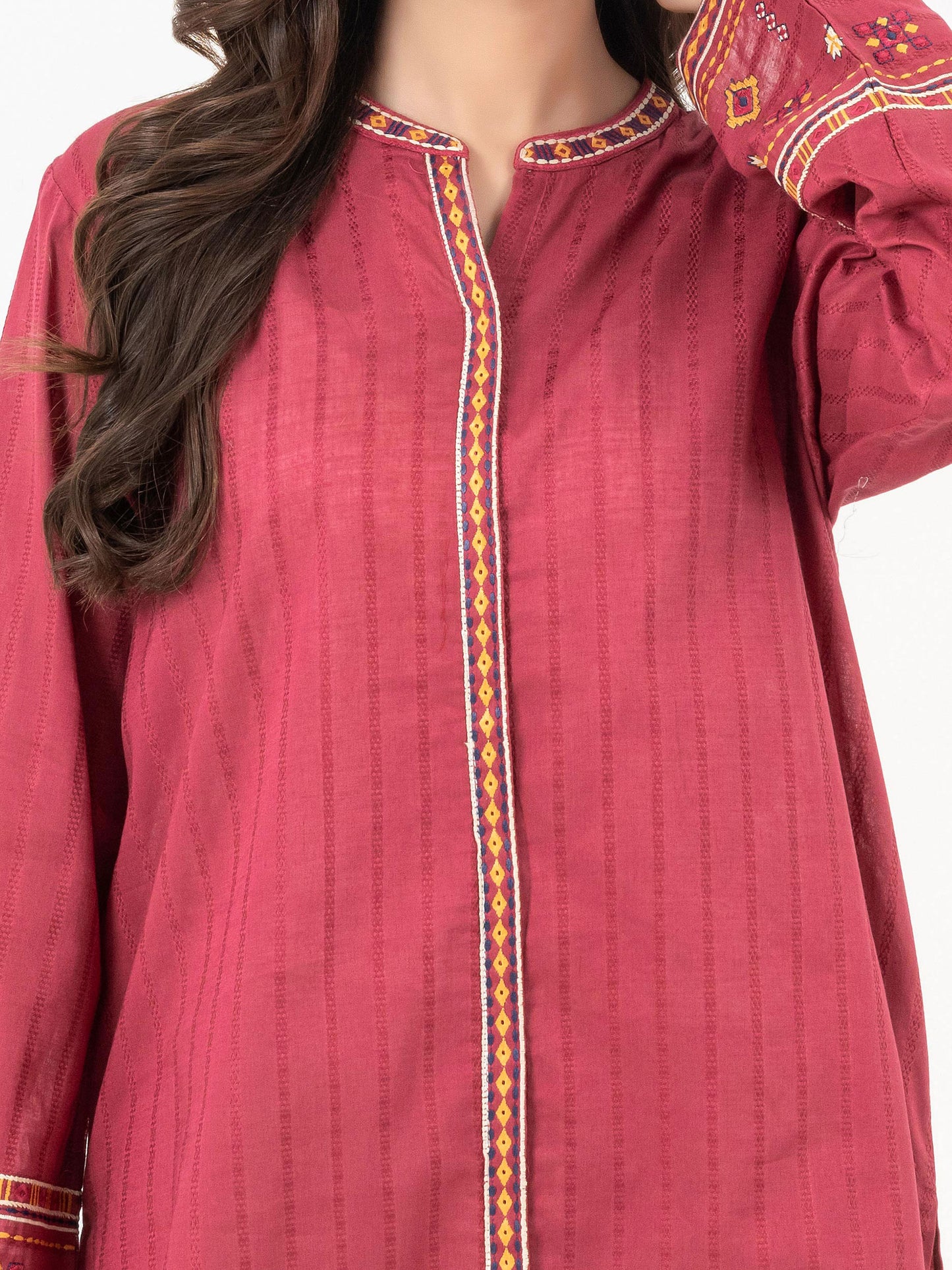 Lawn Kurti-Embroidered (Pret)