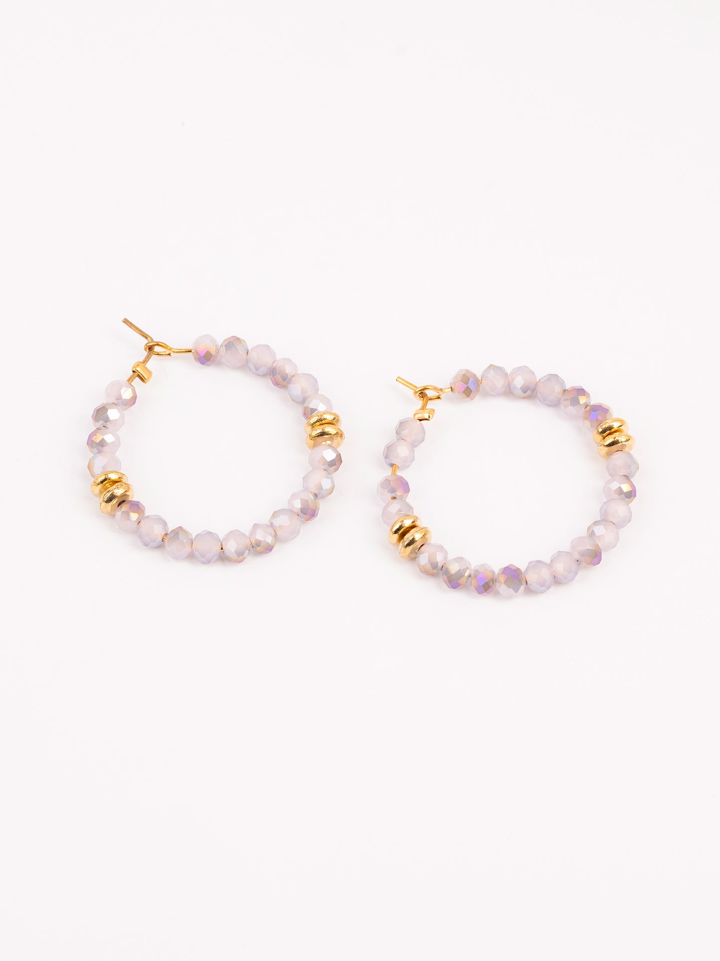 Beads Embellished Hoops