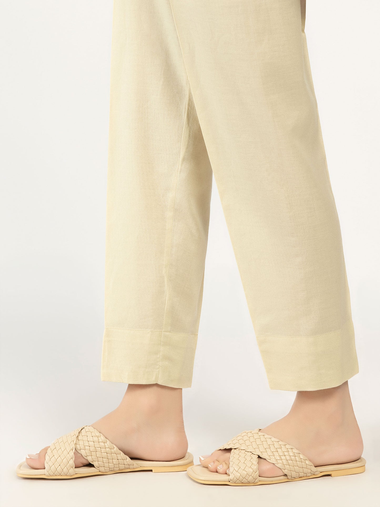 Dyed Raw Silk Trouser (Pret)