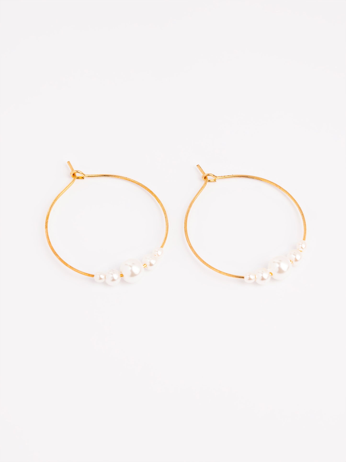 Pearl Hoops