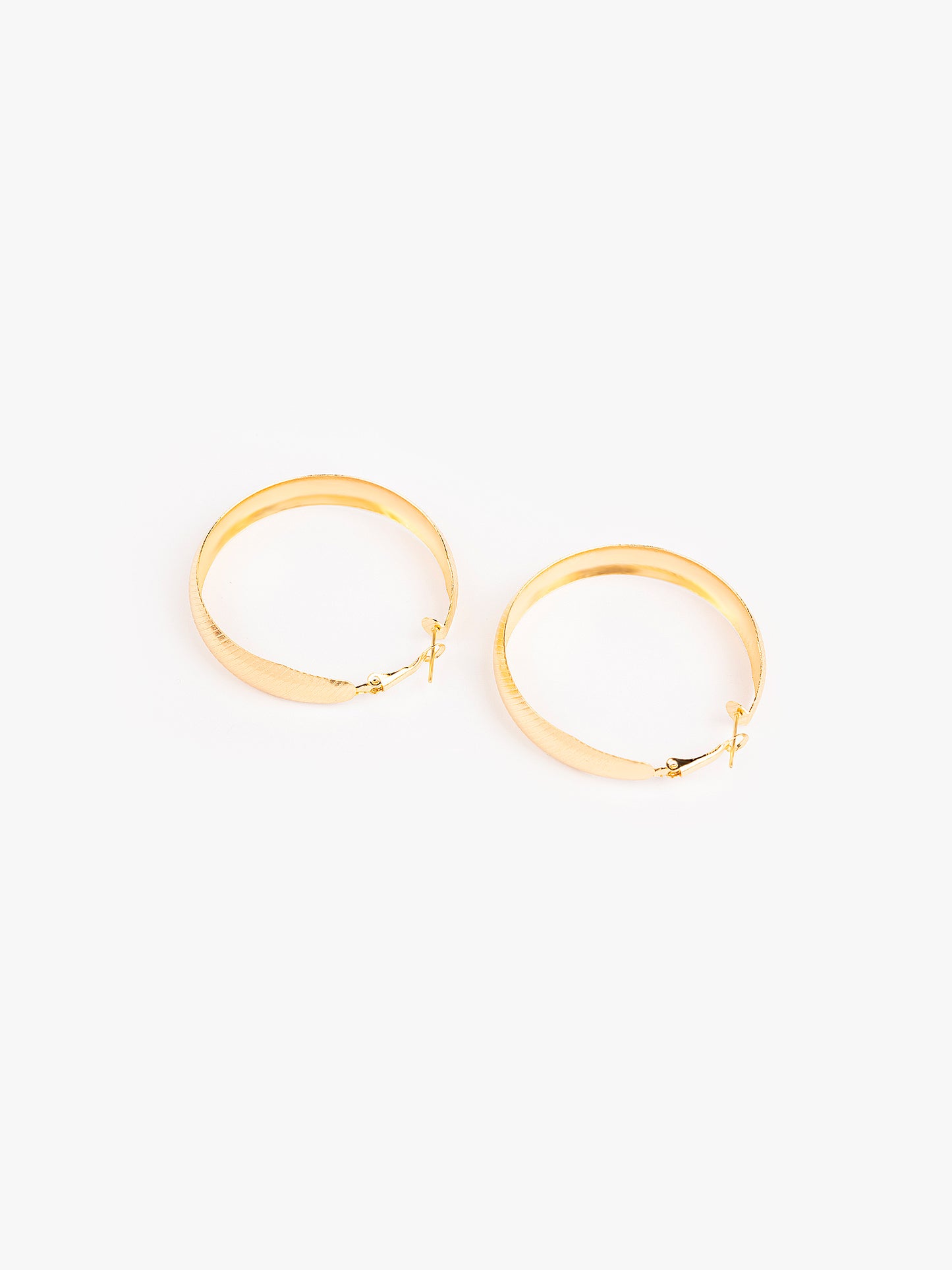 Gold Hoops Set