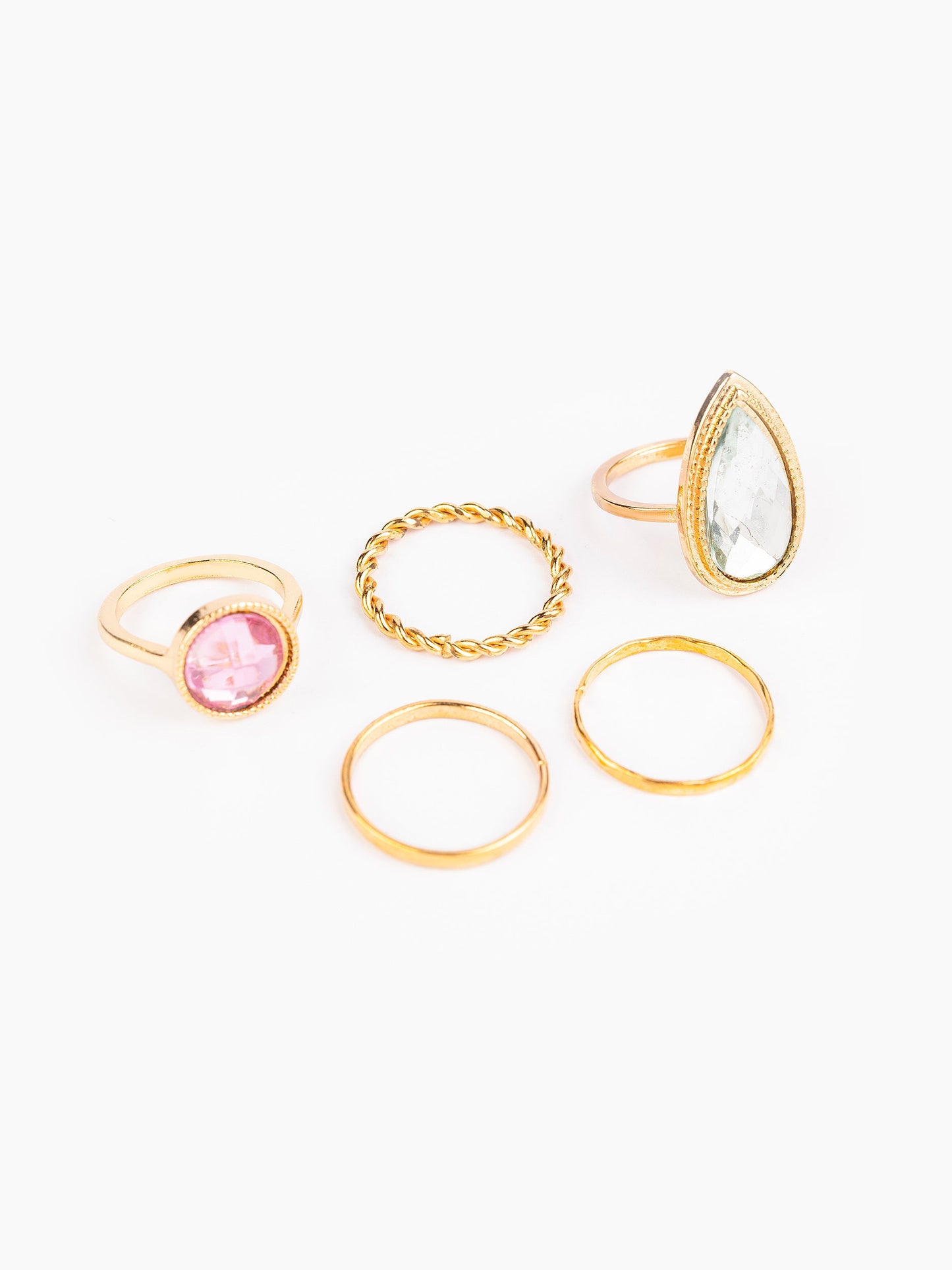 Stone Ring Set