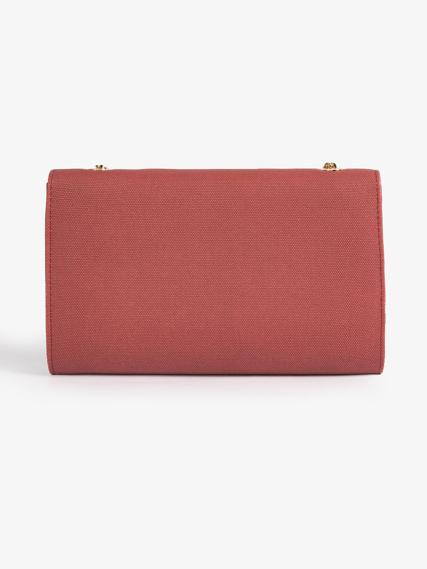 Textured Brooch Clutch