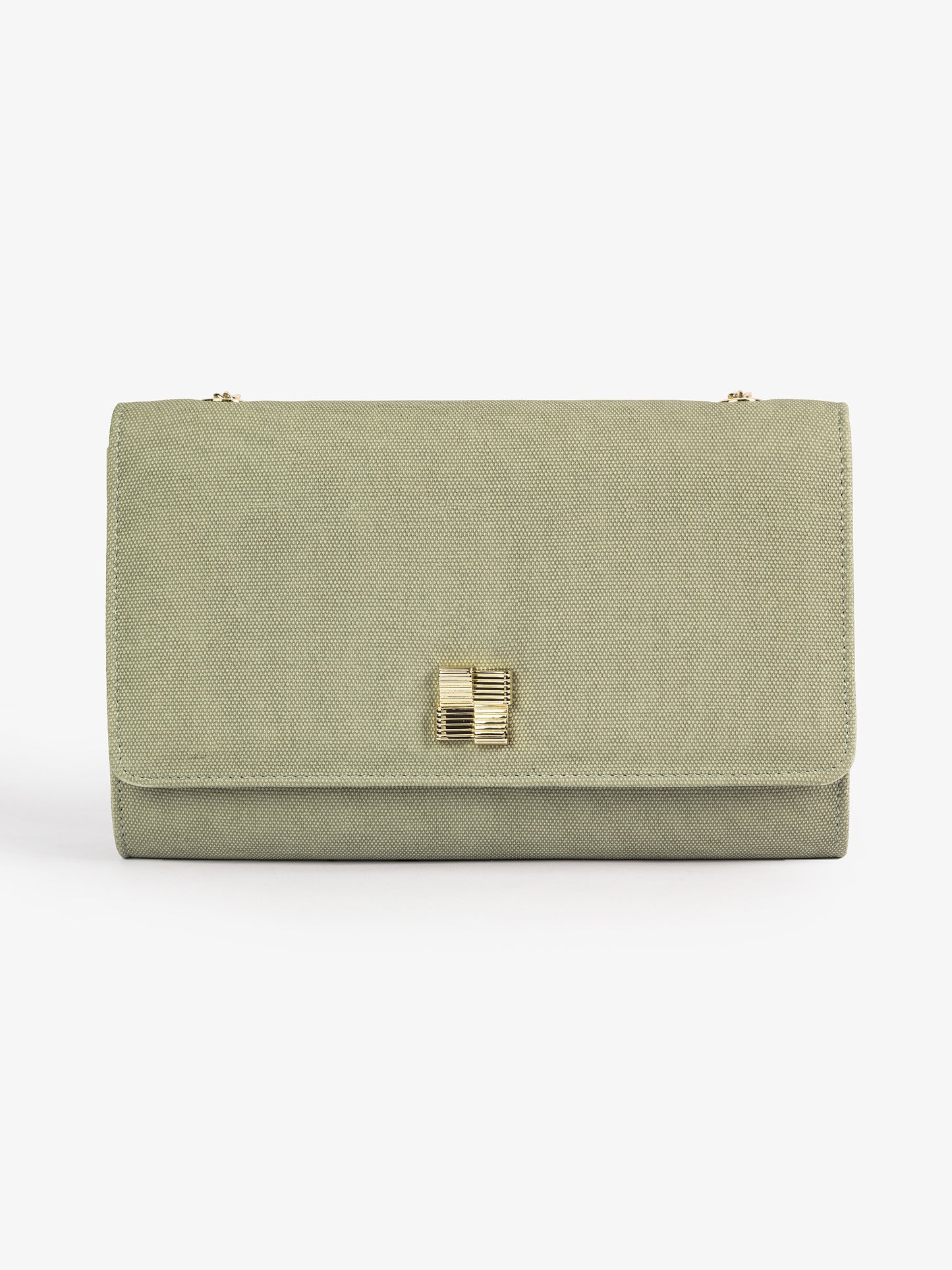 Textured Brooch Clutch