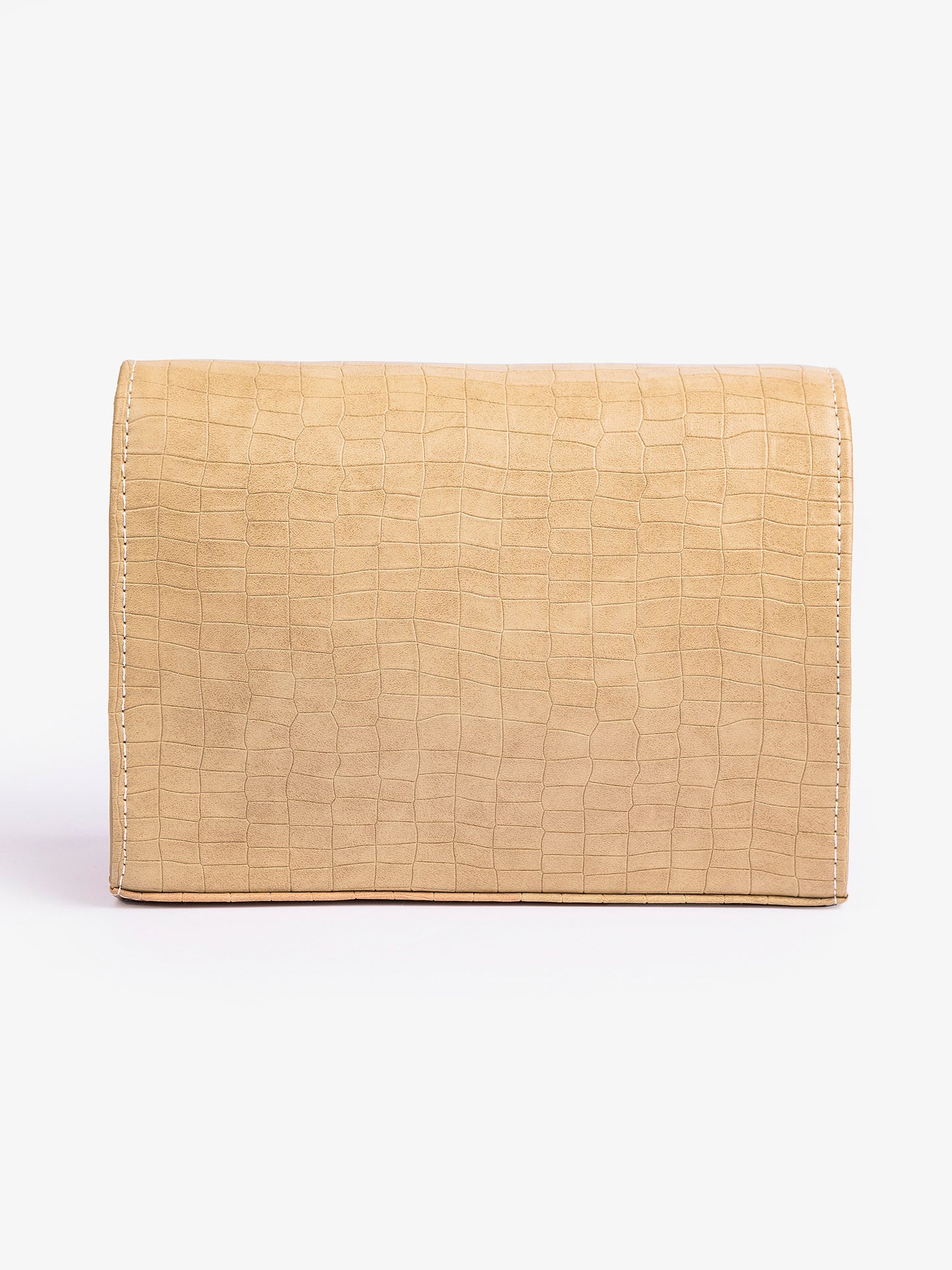 Croc Textured Clutch