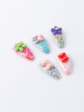 glittery-snap-clip-set