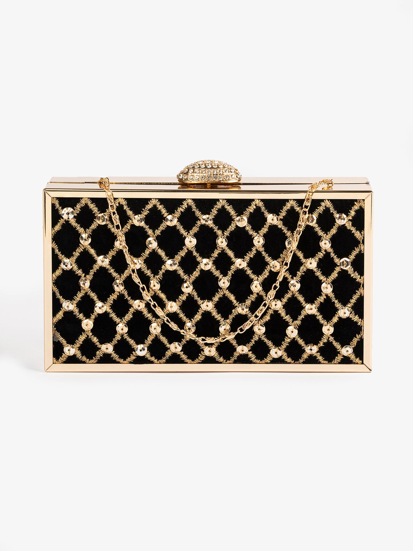 Embroidered Clutch