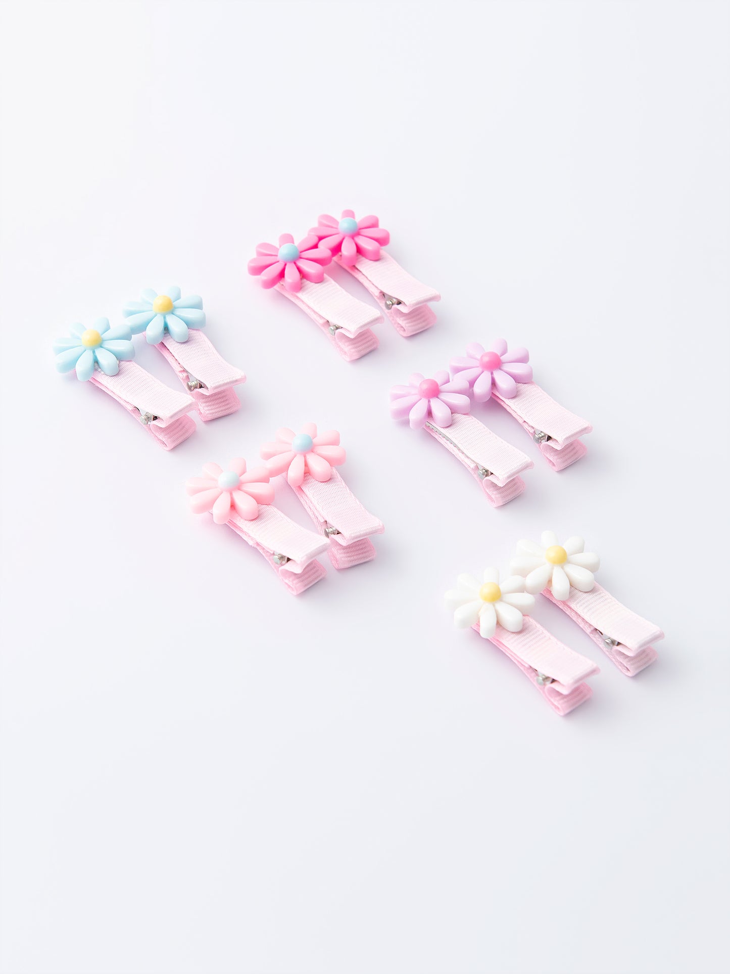 Floral Snap Clip Set