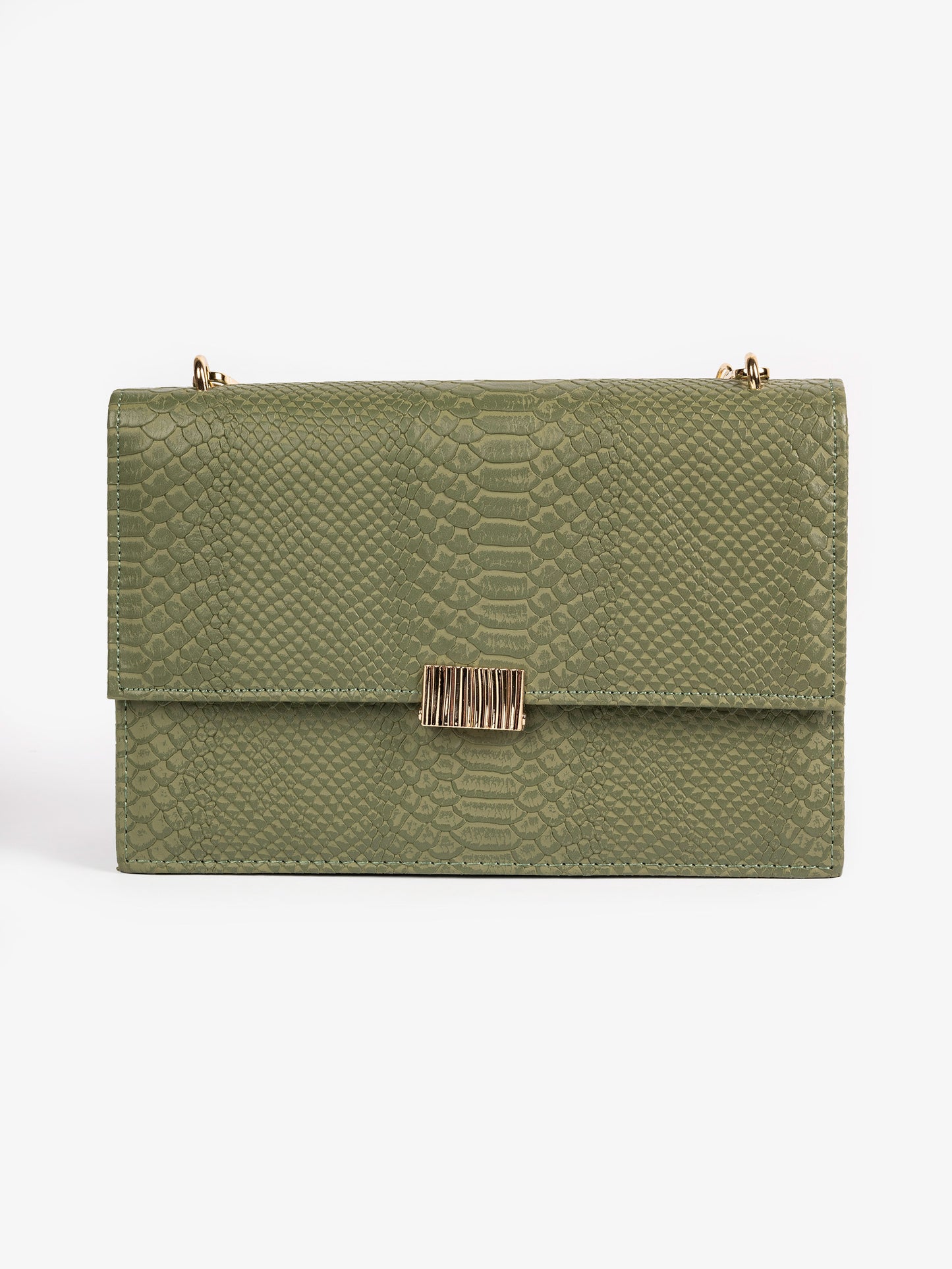 Snake Textured Handbag