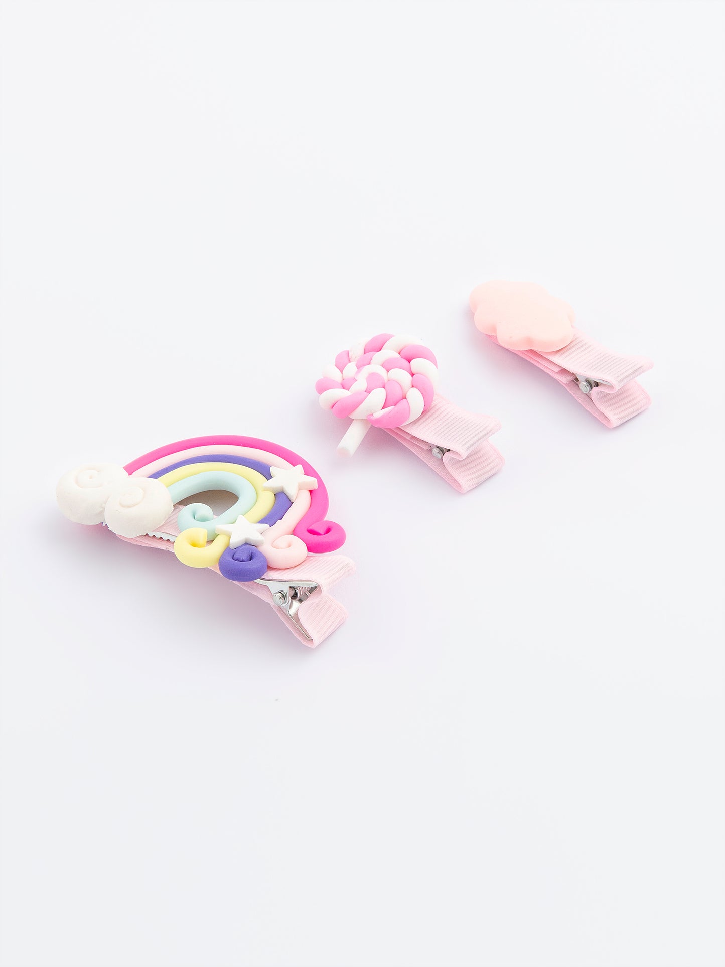 Rainbow Snap Clip Set