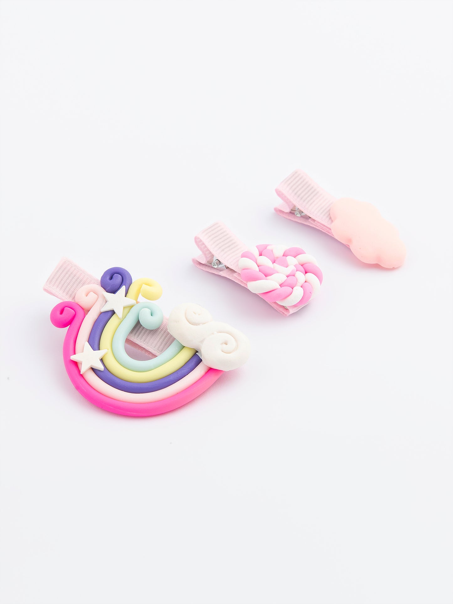 Rainbow Snap Clip Set