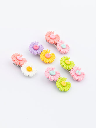 floral-snap-clip-set