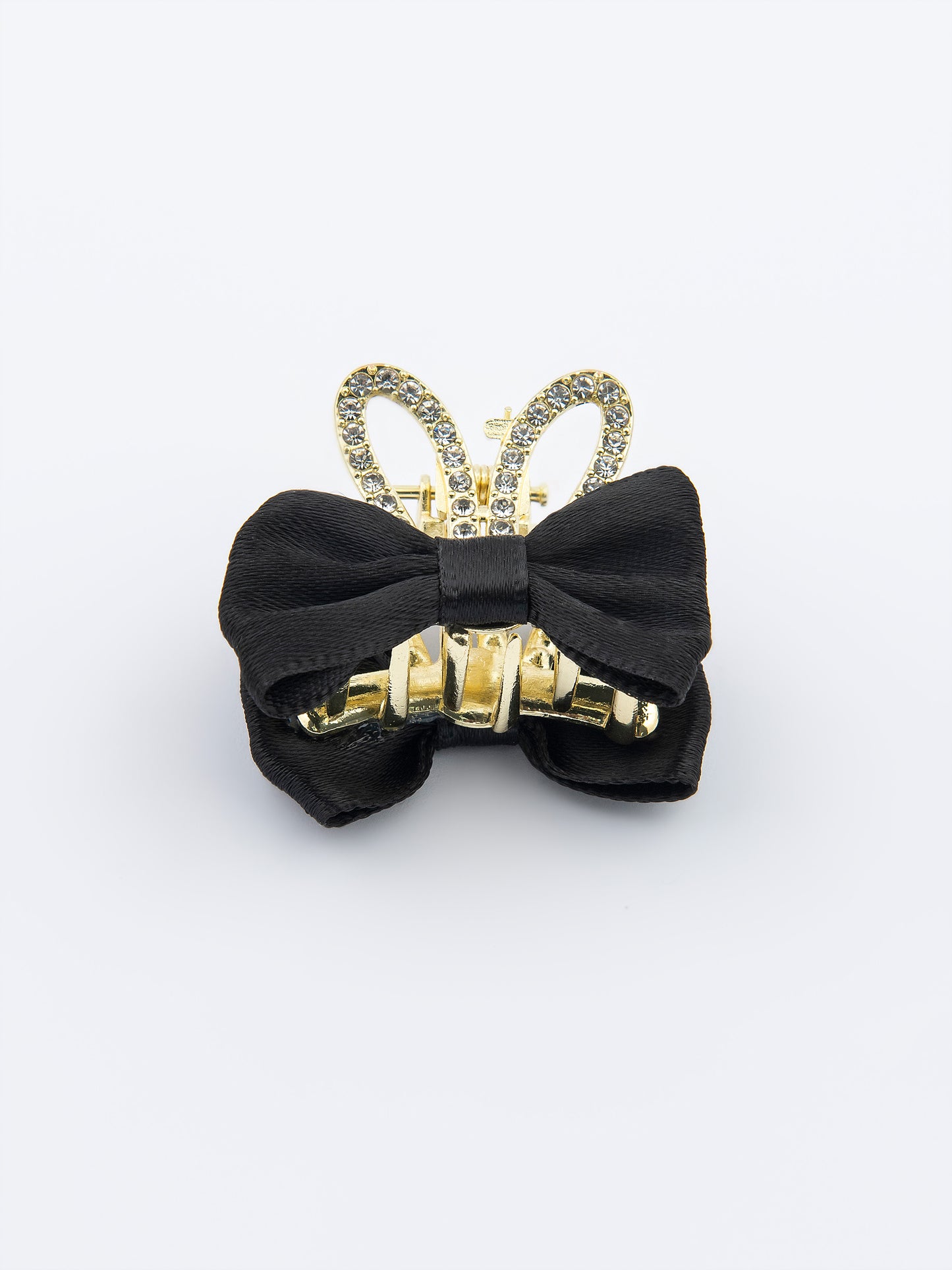 Embellished Bow Claw Clip