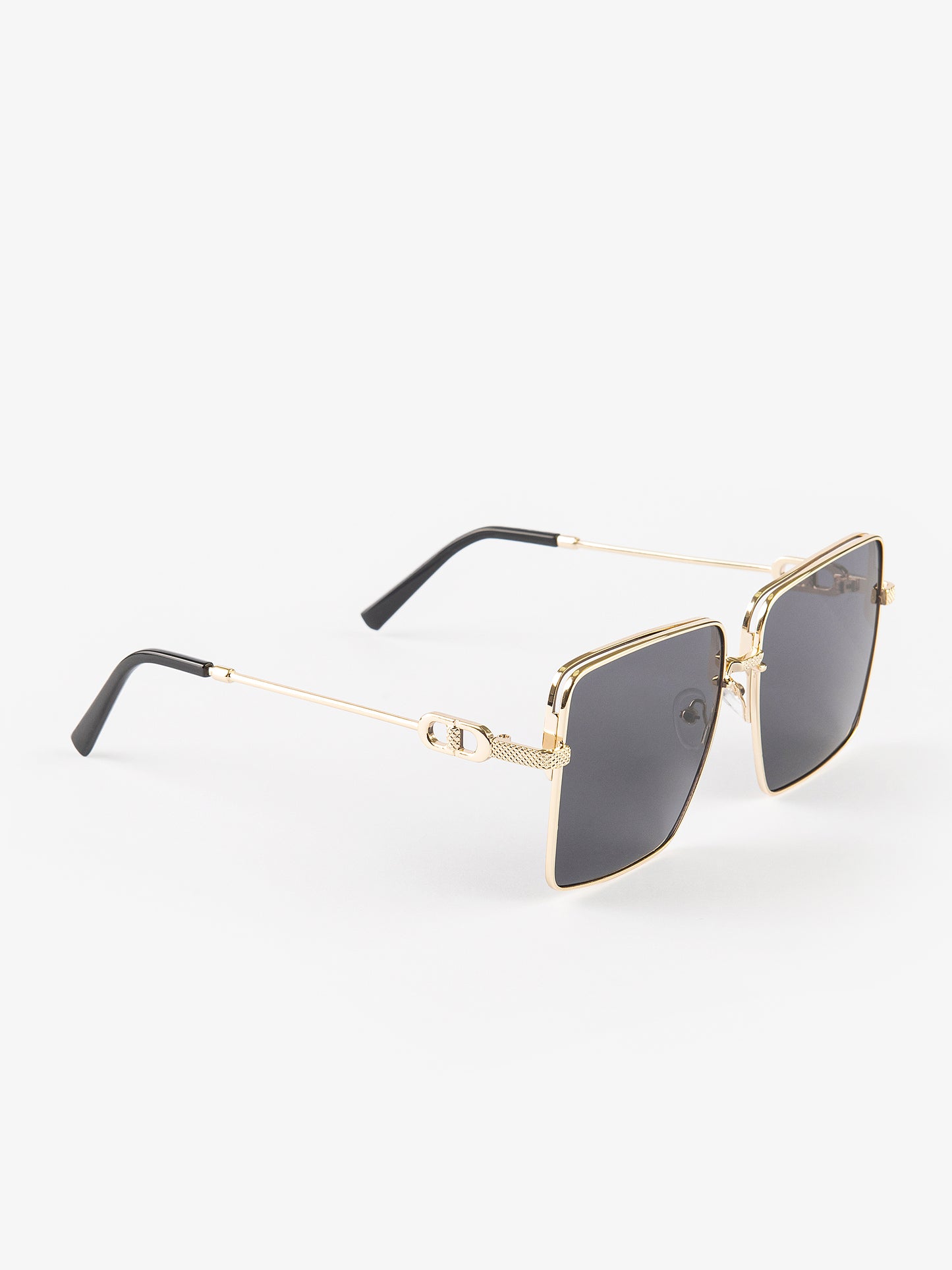 Metallic Gold Sunglasses