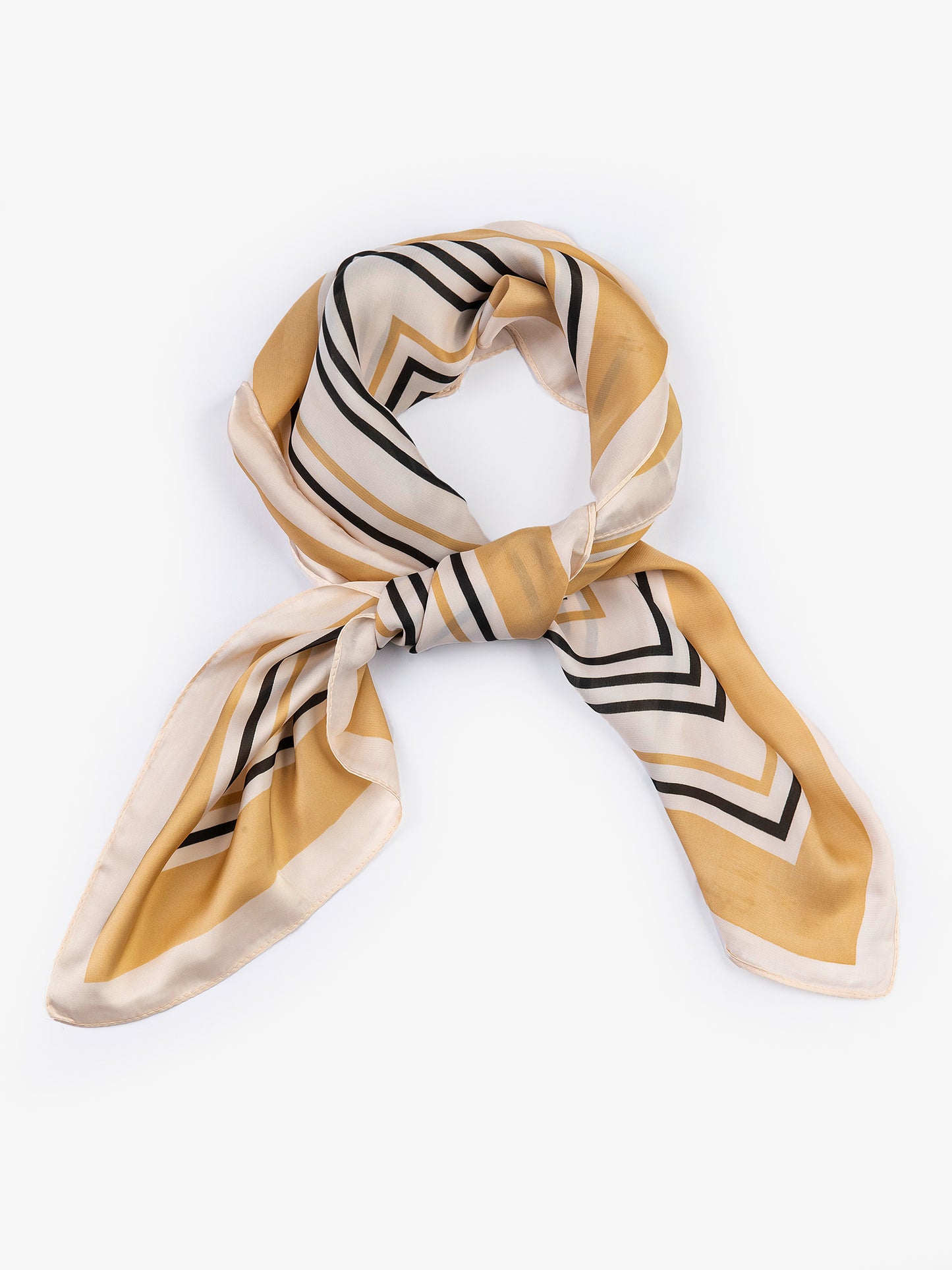 Printed Silk Mini Scarf