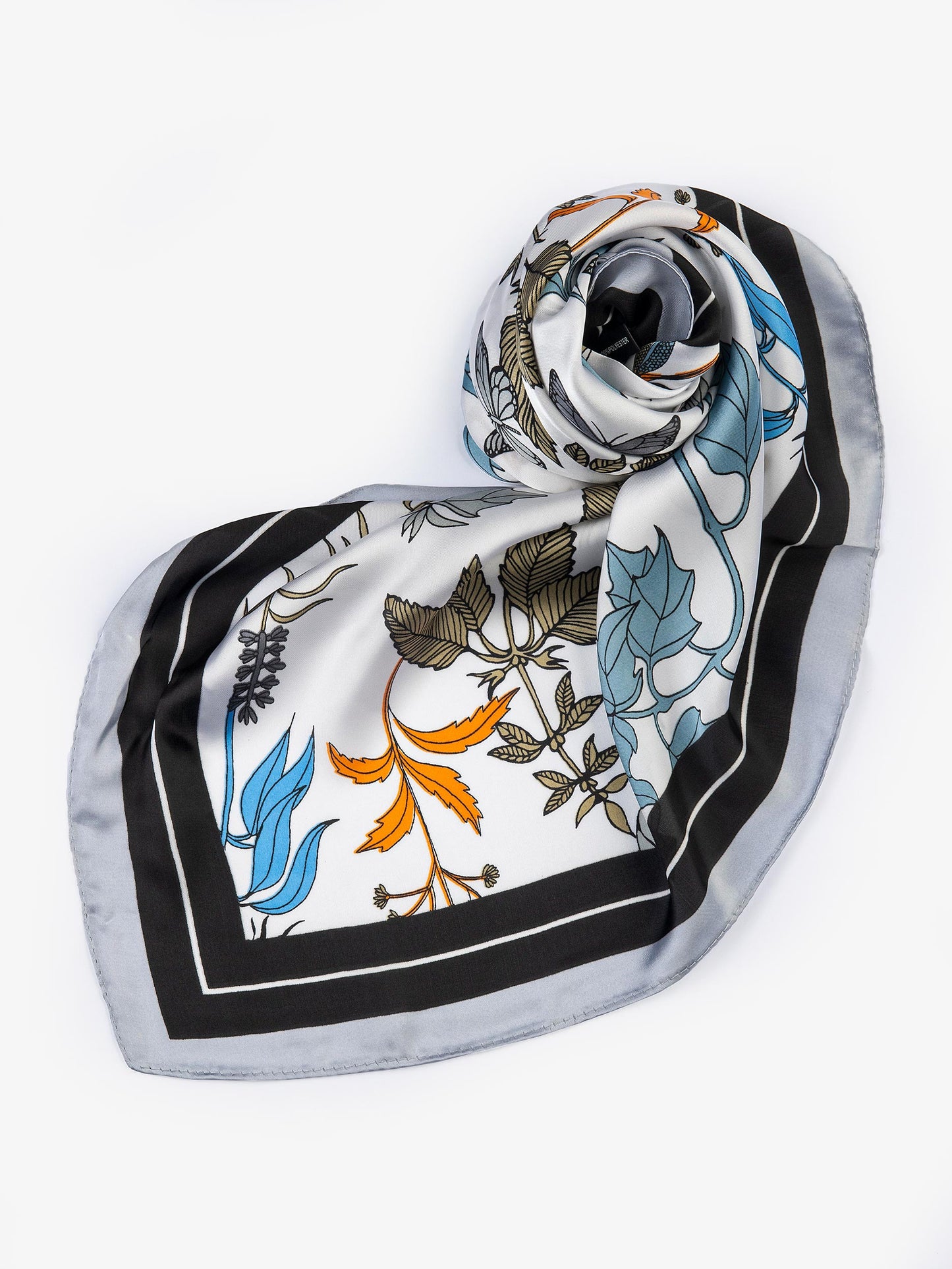 Printed Silk Mini Scarf