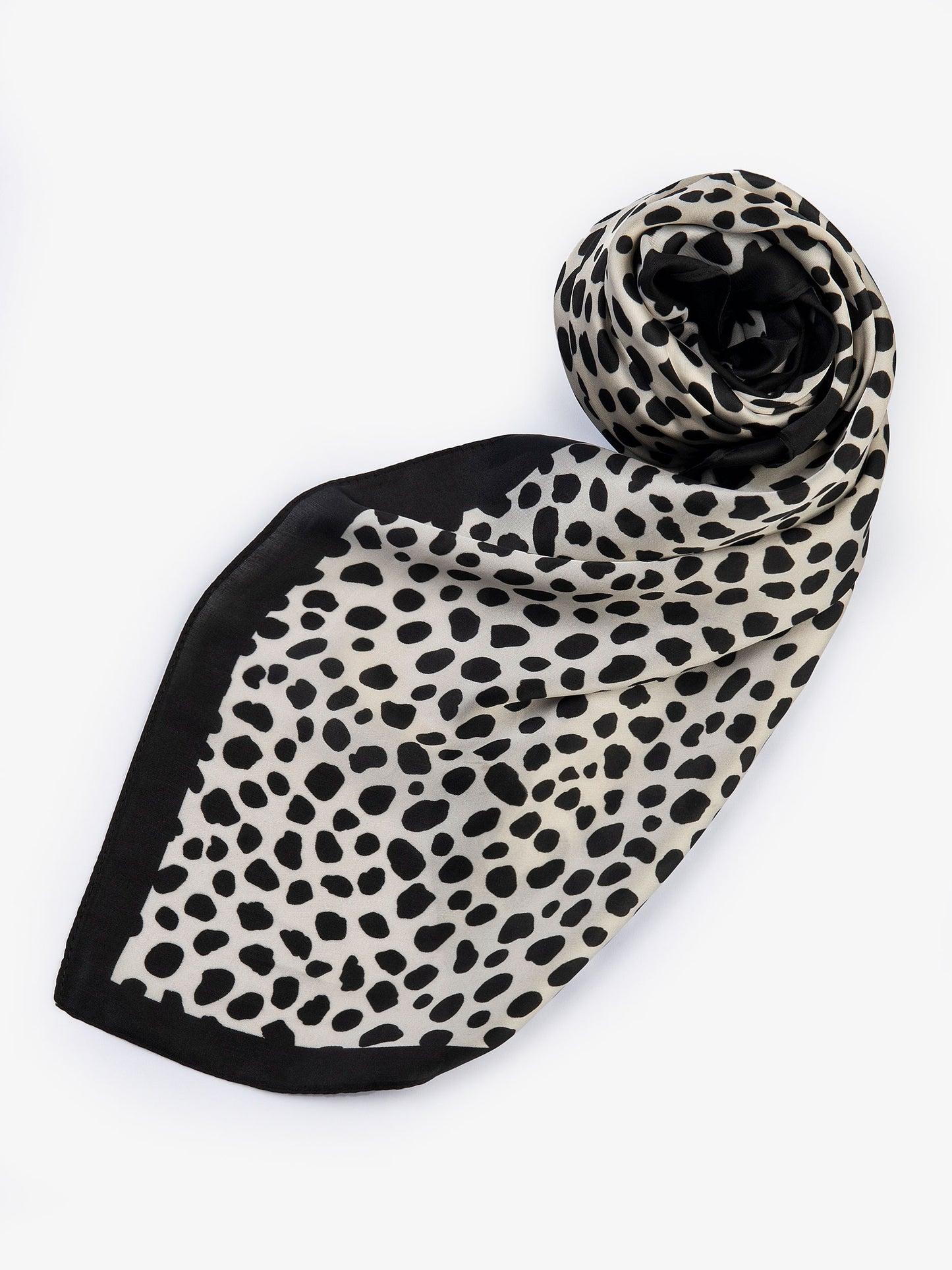 Printed Silk Mini Scarf