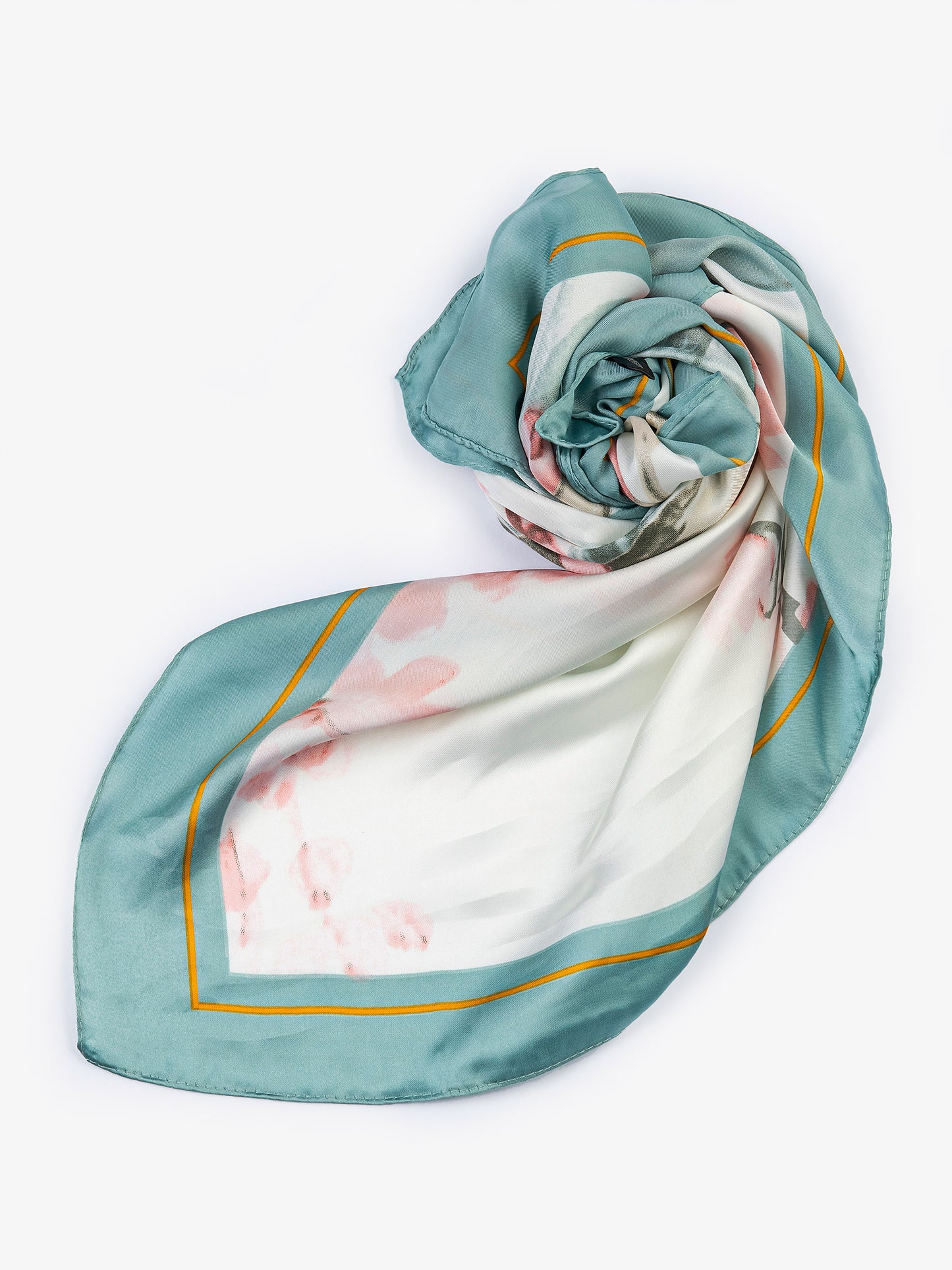 Printed Silk Mini Scarf