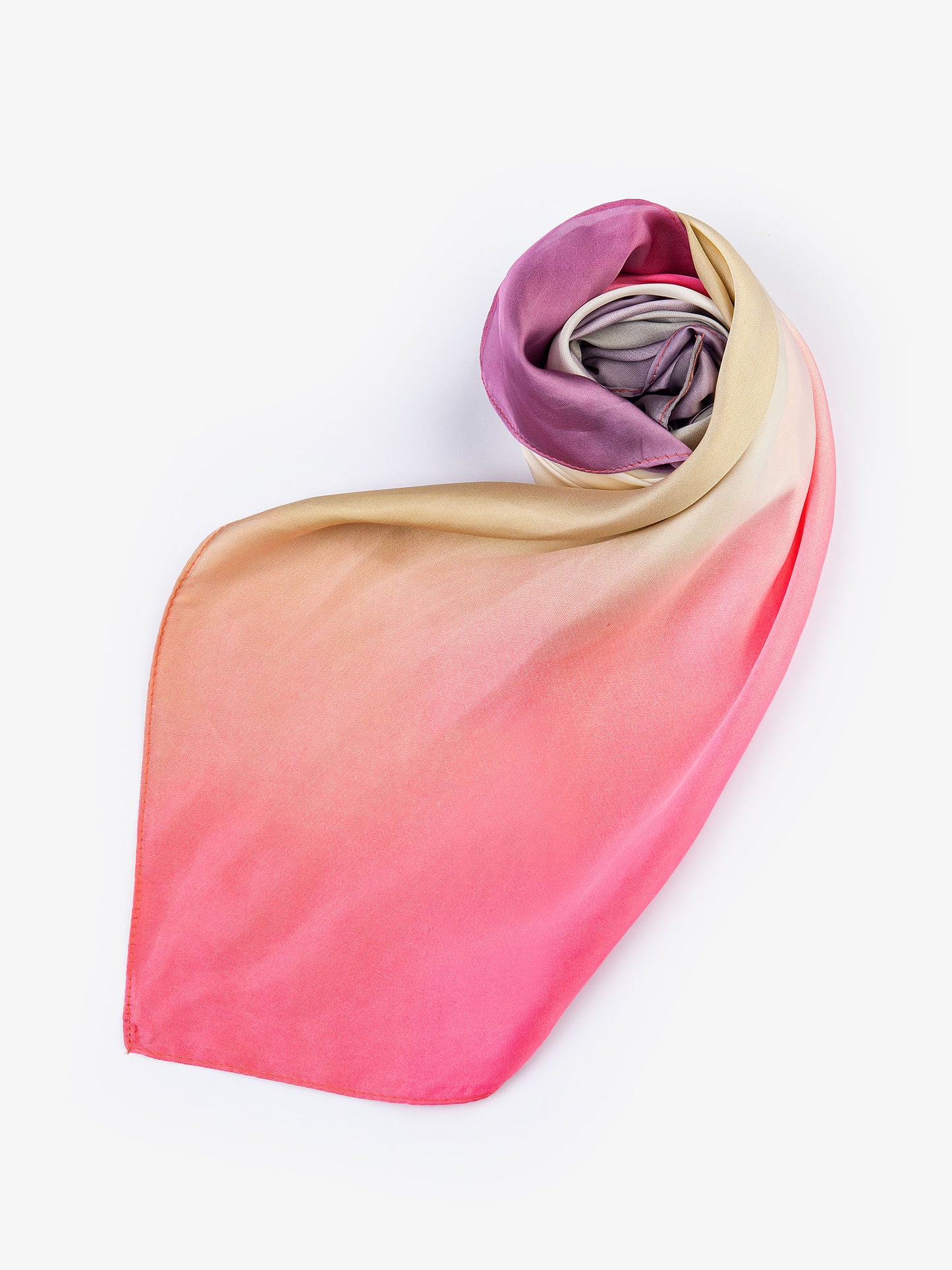 Printed Silk Mini Scarf